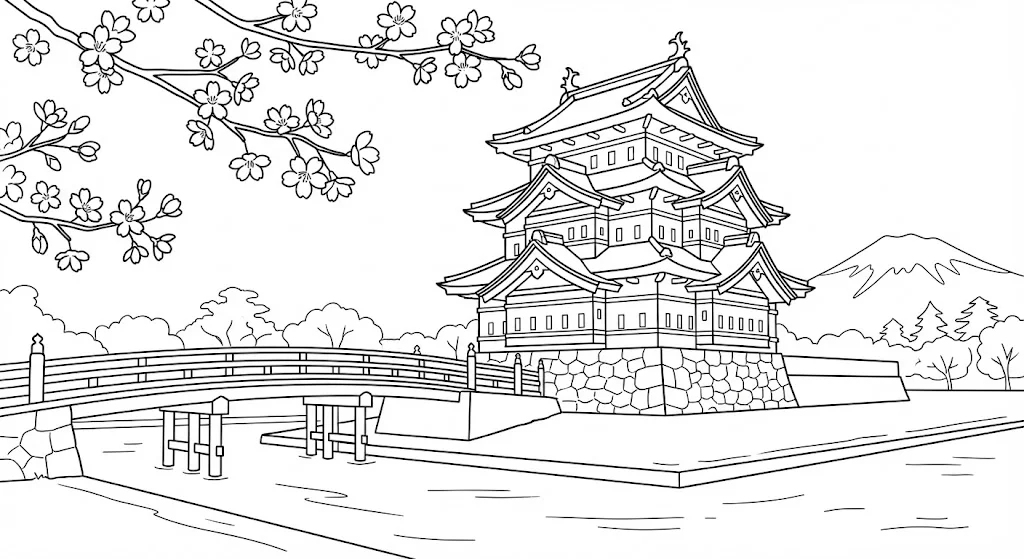 弘前城（中級）