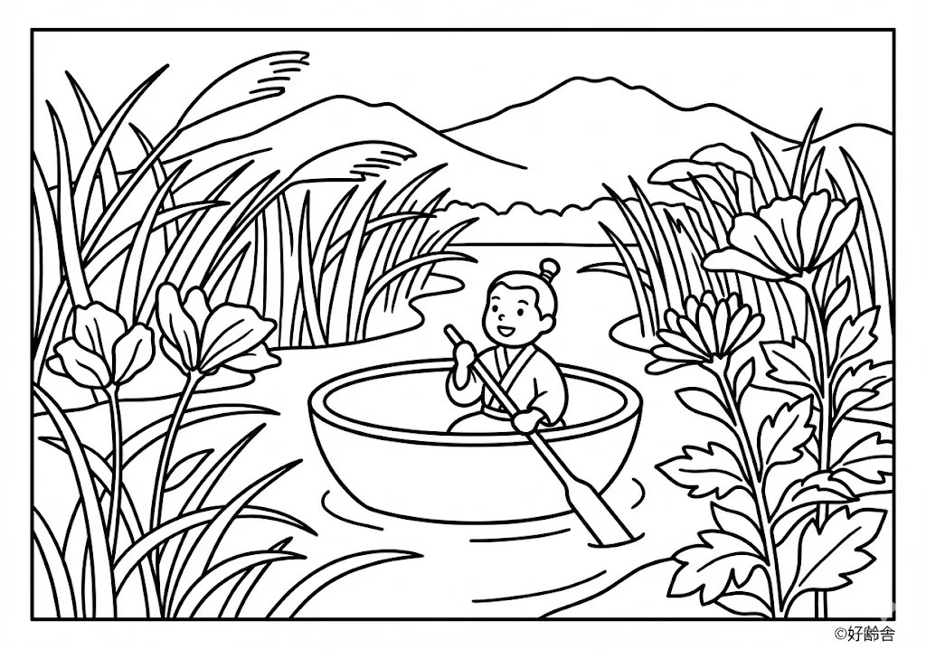 日本の昔話：一寸法師（その一）