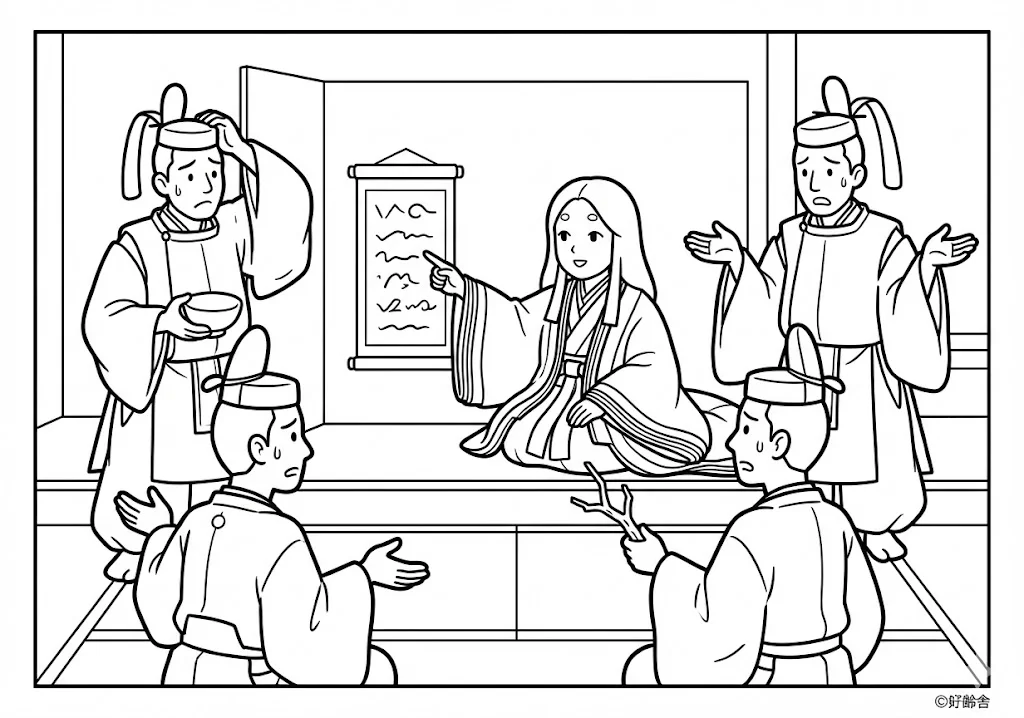 日本の昔話：かぐや姫（その二）