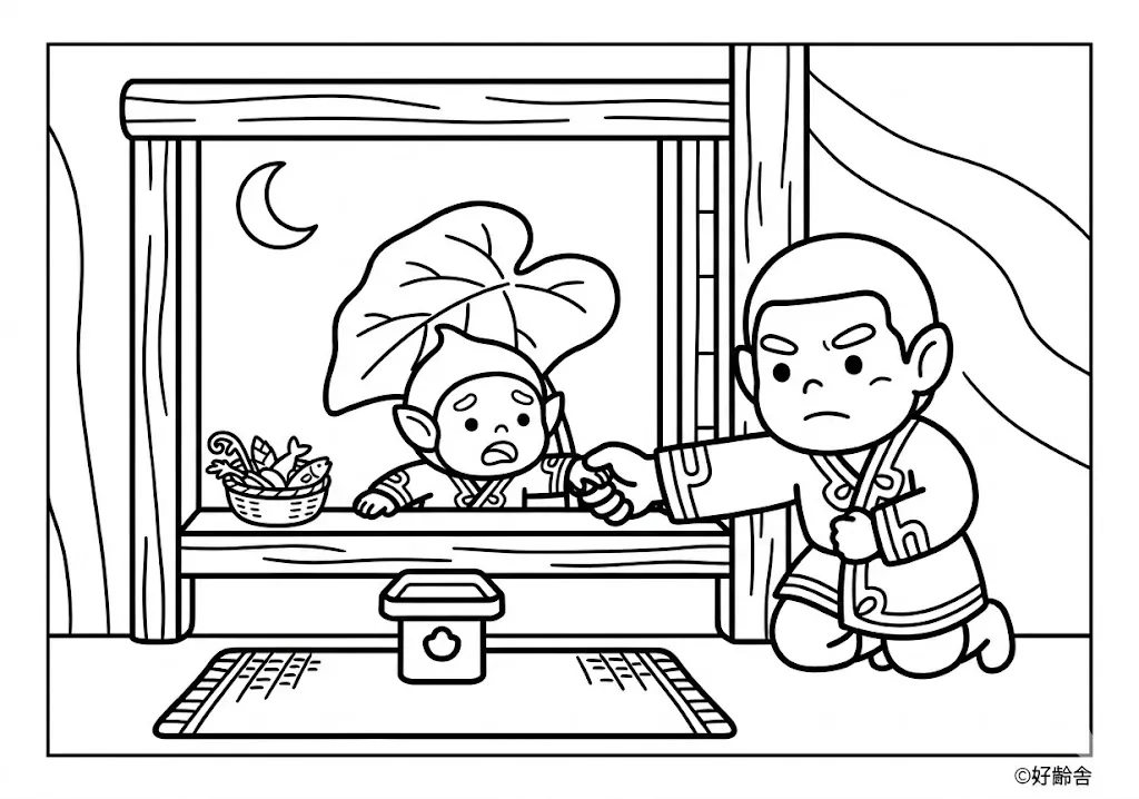 日本の昔話：コロポックル（その三）