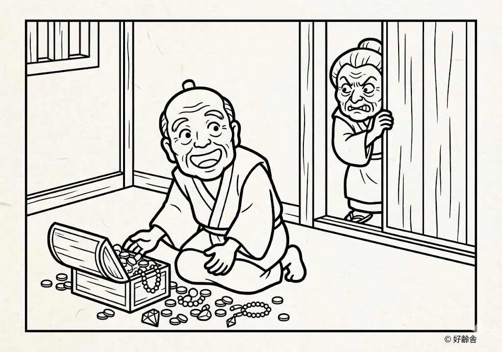 日本の昔話：舌切り雀（その二）