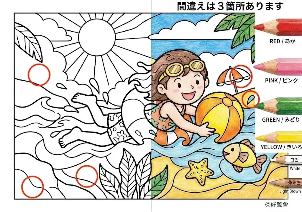 間違え探し